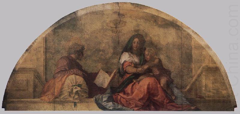 Andrea del Sarto Madonna del sacco china oil painting image